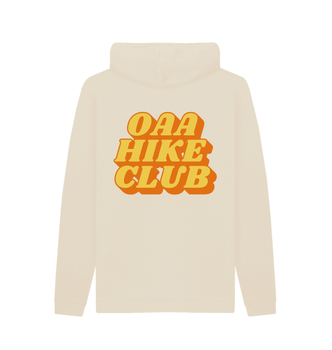 Oat Printed Hoody Back