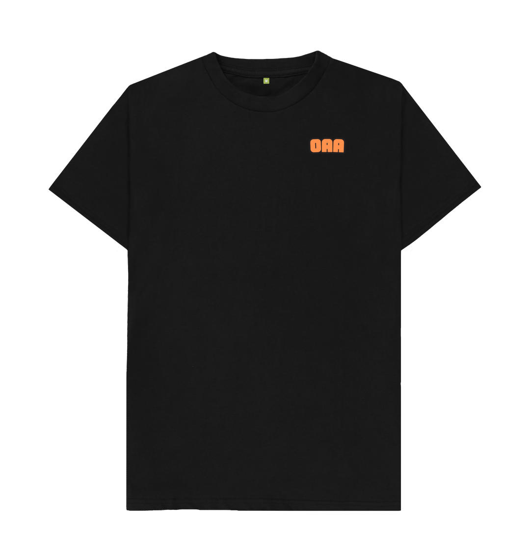 Black OUT OF SPACE T-SHIRT