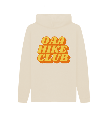 Oat Printed Hoody Back